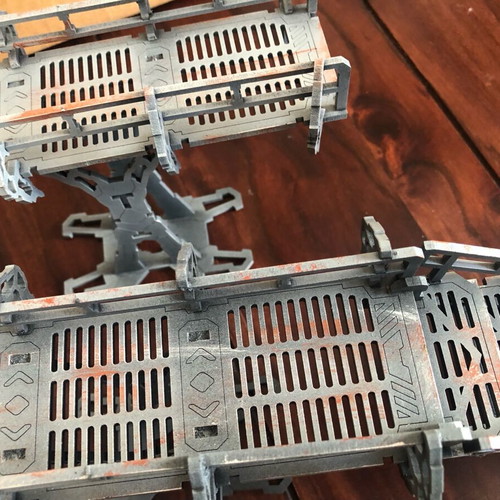 Bridges for tabletop games used, 28 mm scale