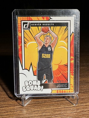 Nikola Jokić 2024-25 Panini Donruss Bomb Squad Insert Card #2 new