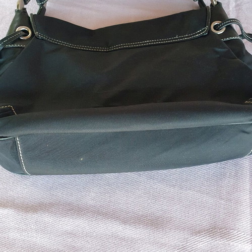 Furla shoulder bag used, black with defect
