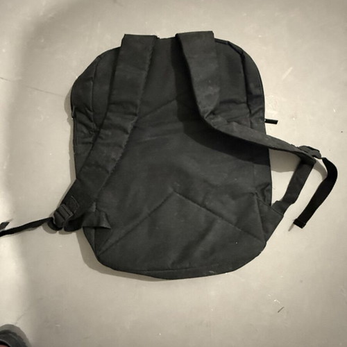 Black school backpack