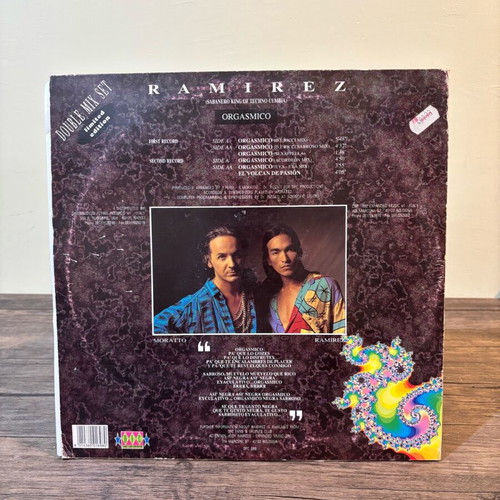Ramirez Orgasmico vinyl used, electronic music