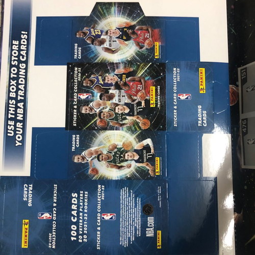 Panini NBA 2021-2022 album new with 6 stickers and card holder