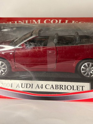 Μεταλλικό μοντέλο Mondo Motors Audi A4 Cabriolet σε κλίμακα 1:18 σαν καινούργιο
