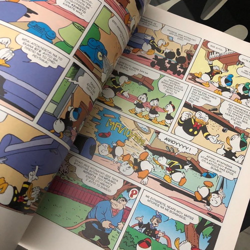Donald Special Greek comic used, 100 hilarious pages