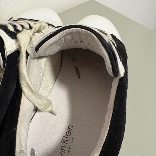 Calvin Klein men's sneakers used, black, size 43
