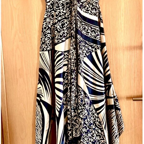 New Look silk satin asymmetric dress S-M like new