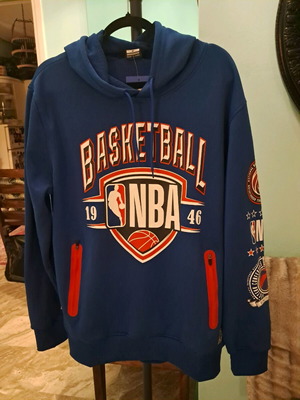 Hoddie αντρικό NBA αυθεντικό σε μπλε χρώμα καινούργιο