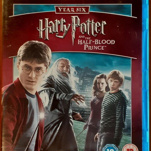 Harry Potter And The Half-Blood Prince Blu-Ray used, 3 discs, English subtitles
