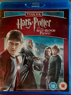 Harry Potter And The Half-Blood Prince Blu-Ray used, 3 discs, English subtitles