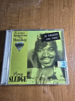 Percy Sledge Ta Mavra Diamantia Tis Mousikis CD like new, soul collection