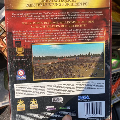 Rome Total War Gold Edition PC game