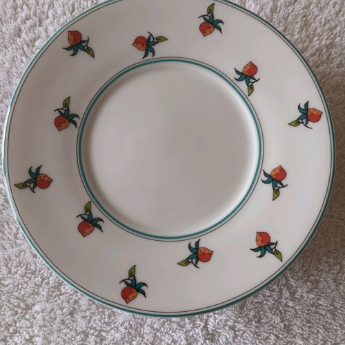 Porcelain dessert plates new, set of 5, 15 cm, made in Germany