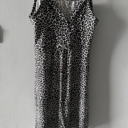 Summer dress new, black and white, size M