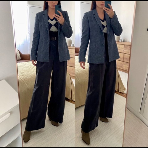 Massimo Dutti jacket like new with United Colors of Benetton sweater gift