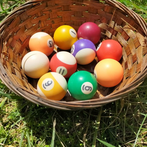 Mini ball collection used