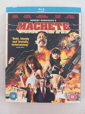 Machete Blu-Ray used, adventure with subtitles