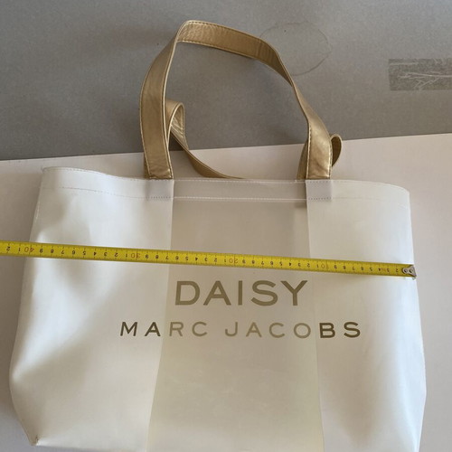 Marc Jacobs Daisy Tote Bag like new, white with gold details