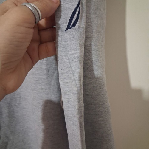 Nautica men's long-sleeve shirt grey XL like new