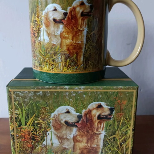 Lang Mugs collectible mug new, A field day design