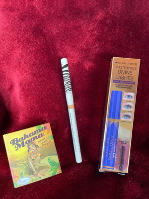 Makeup set 3 products Bahama Mama bronzer, Bourjois pen corrector and Max Factor mascara new