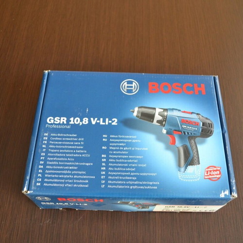 Bosch Pro GSR 10.8V-2-Li Ion Solo cordless screwdriver drill