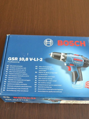 Bosch Pro GSR 10.8V-2-Li Ion Solo δραπανοκατσαβίδο μπαταρίας