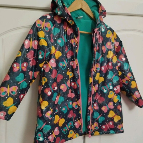 Boboli jacket like new, waterproof and fleece, multicolor, age 8