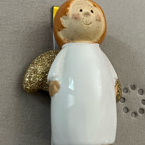 Angel used handmade decorative with glossy finish