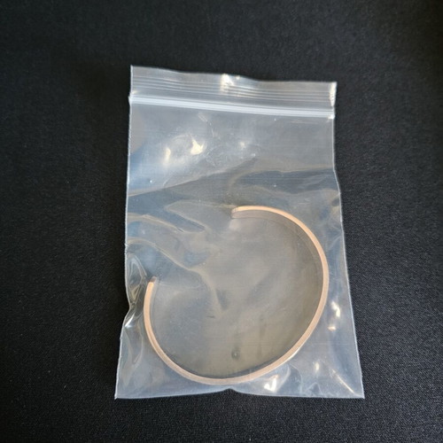 Rose Gold Hammered Bracelet new in packaging