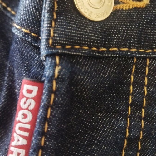 Dsquared2 dark blue jeans like new, size L 40 12