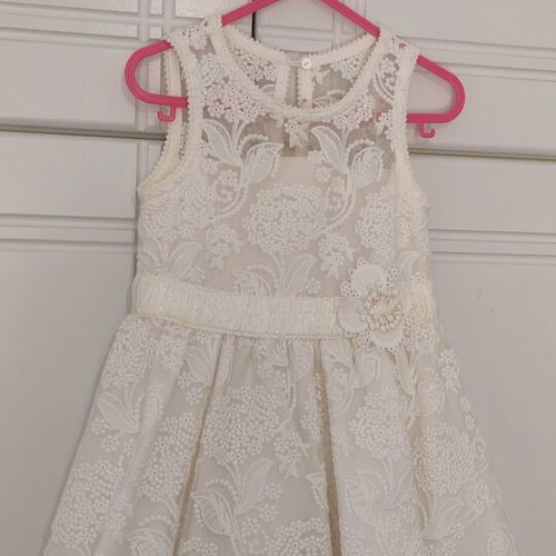 Abel & Lula dress 5 years+ like new, white lace