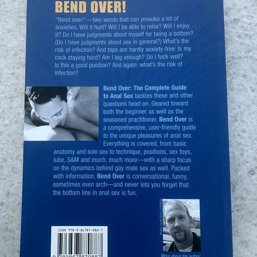 Bend Over The Complete Guide to Anal Sex book like new, English