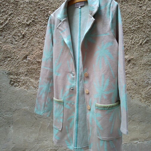 Dine n' Dance jacket new, pastel colors, size small