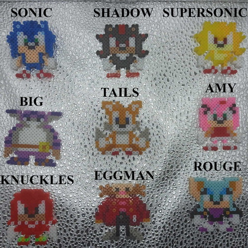 Sonic and Friends Collection keychains new (9 designs)