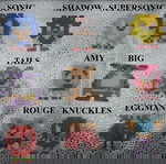  SONIC AND FRIENDS COLLECTION ΜΠΡΕΛΟΚ(9 ΣΧΕΔΙΑ)
