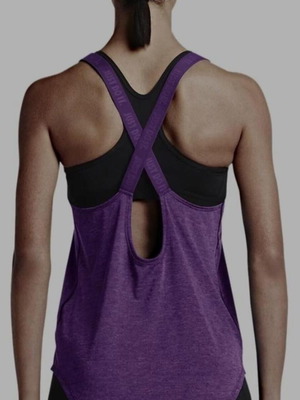 Nike gym top σαν καινούργιο, μέγεθος S, μωβ