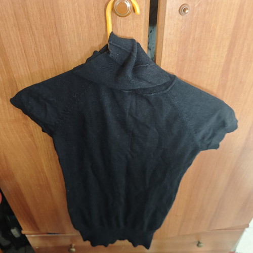 Woolen turtleneck sweater Excellent L used, black