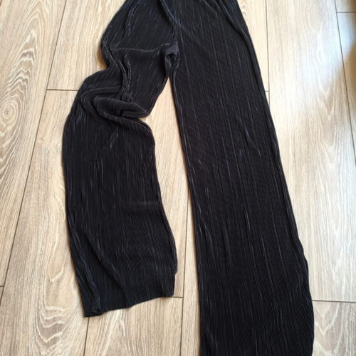 Pink Woman black halterneck jumpsuit size small like new