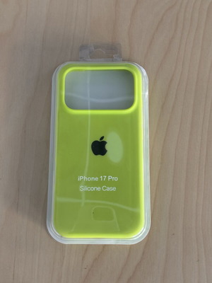 Apple iPhone 17 Pro silicone case