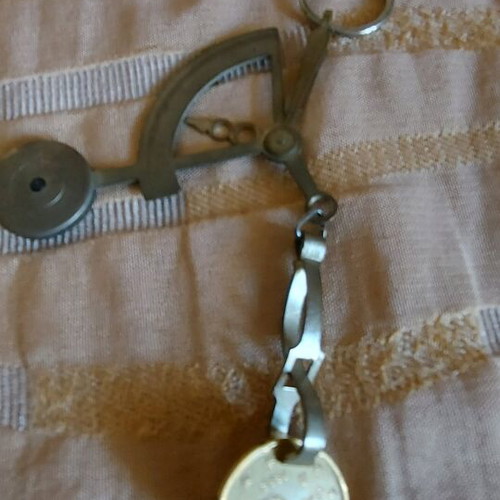 Old French scale France 1870 used with box