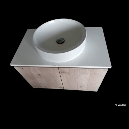 Bathroom cabinet with sink like new