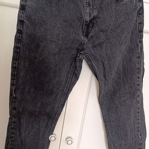 Jeans regular fit black Pull & Bear like new, size L