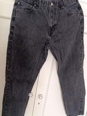Jeans regular fit black Pull & Bear like new, size L