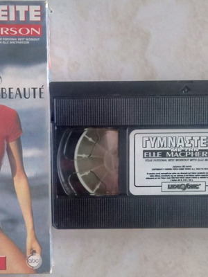 Gymnasteite with Elle MacPherson VHS used workout tape