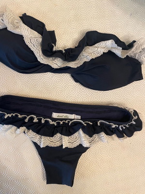 Dentelle μαγιό small μπλε σαν καινούργιο