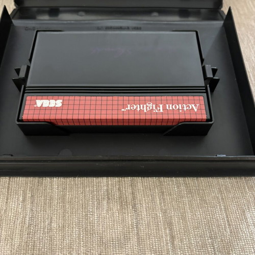 Action Fighter Sega Master System game, complete