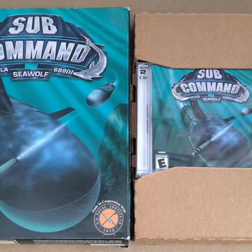 Sub Command PC CD-ROM like new, complete box