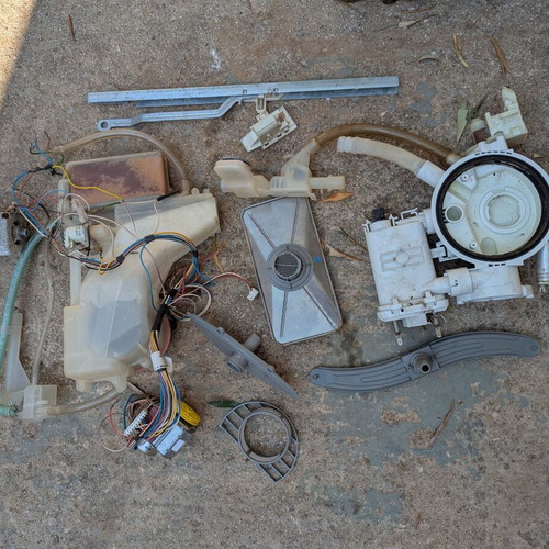 Dishwasher parts for countertop model