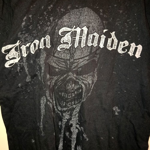 Iron Maiden The Trooper T-shirt size M like new, black