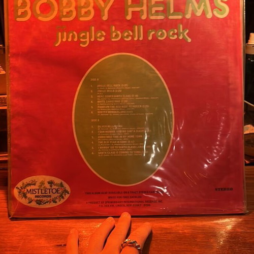 Bobby Helms Jingle Bell Rock record used